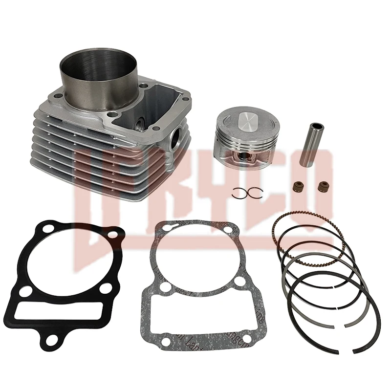 Motorcycle Accessories Engine Parts 72.5mm Big Bore Cylinder Kit Motor For Honda CG250 CG350 CG350 CG 350cc 16mm Pin Motoblock