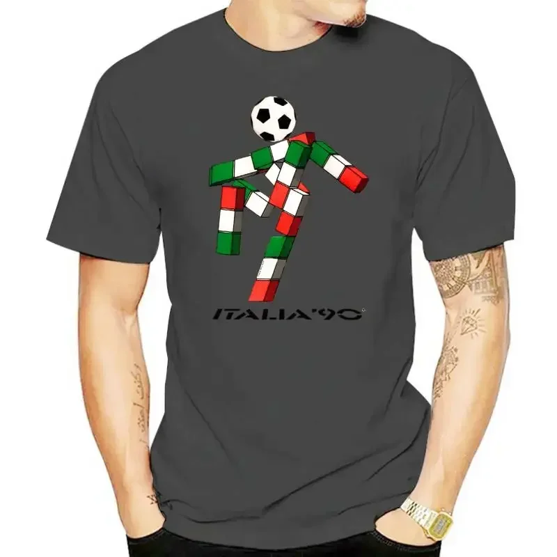 Italio 80s Football Mascot Italy Tumblr Soccer Mens Retro 2 T Shirt   2024 Summer vintage canime clothes New Arrival Hot Sale