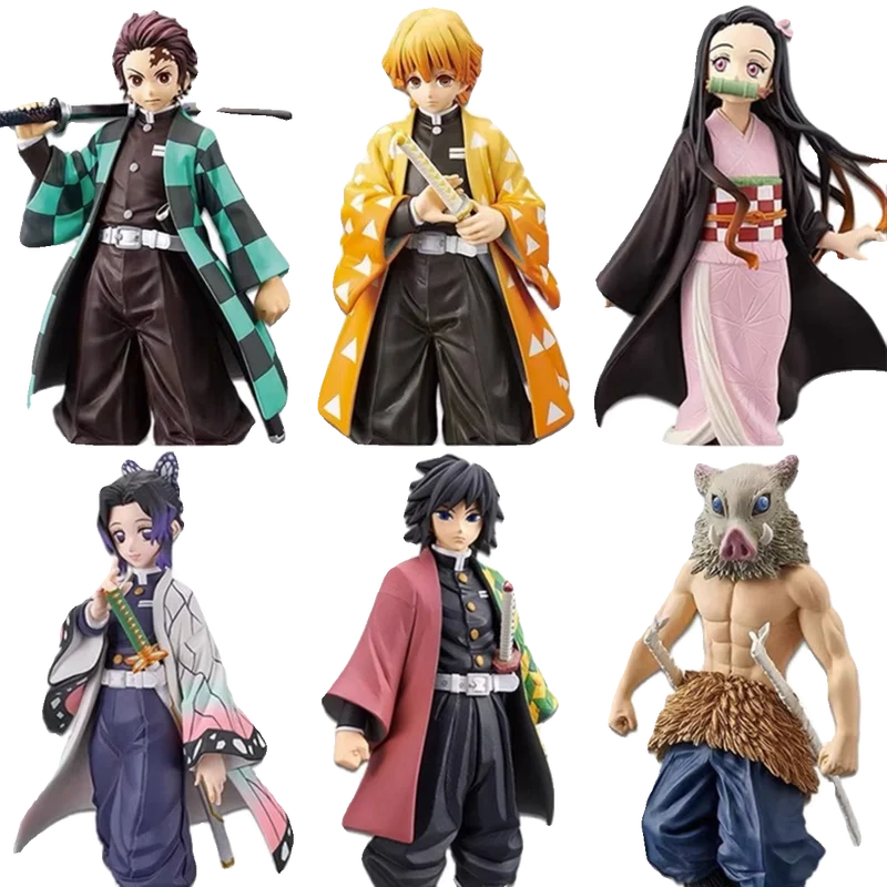 Demon Slayer Anime Merchandise Figurines Room Decorations Computer Cases Ornaments Boys' Anime Holiday Gifts Character Model