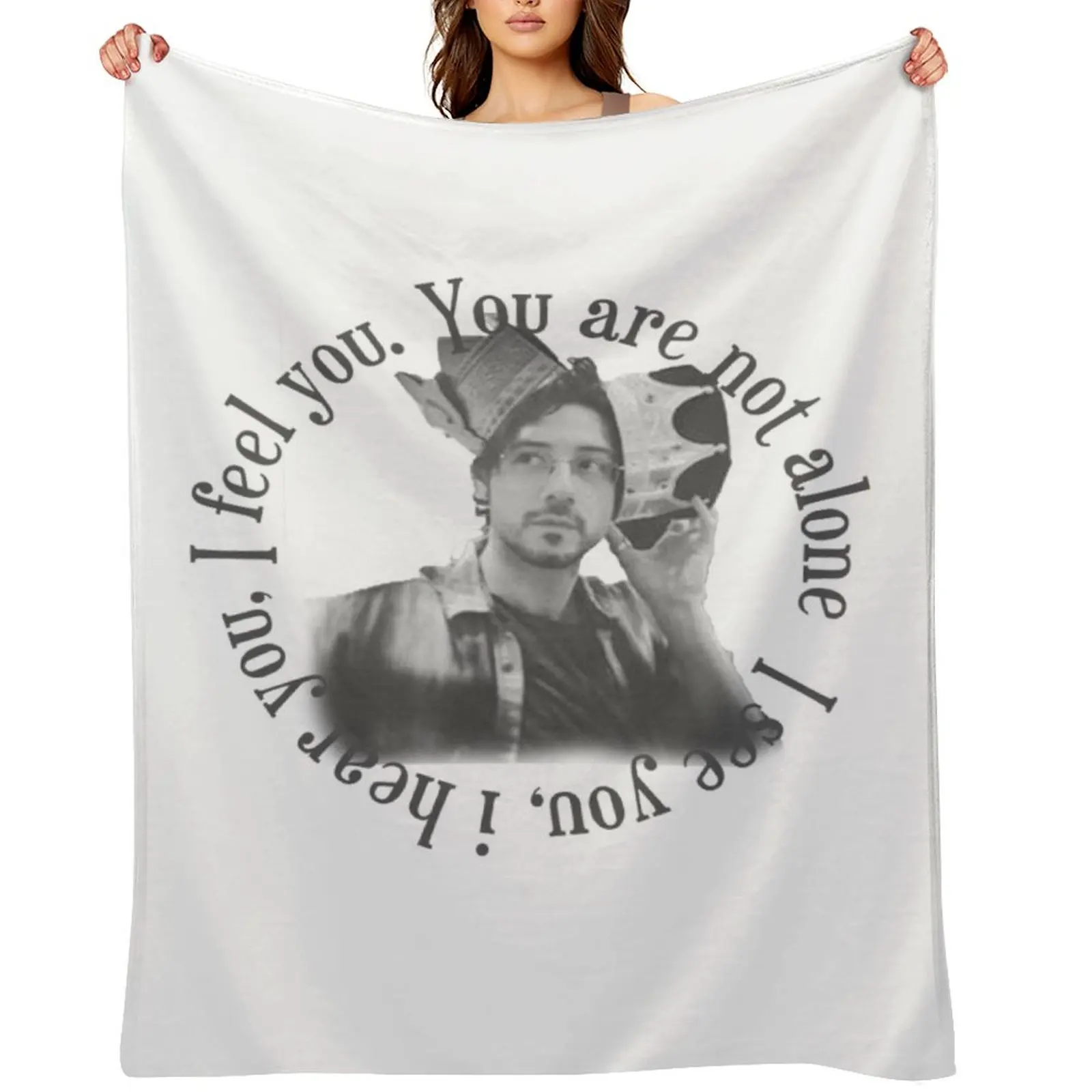 

Hale Appleman Tweet of hope Throw Blanket Decorative Sofas Vintage for babies Extra Large Throw Blankets