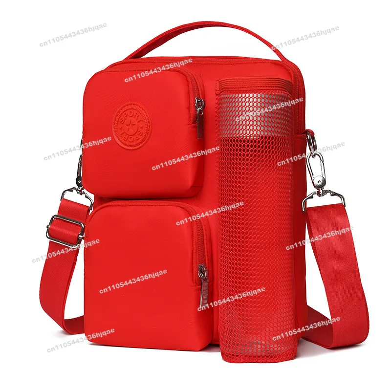 Large-capacity Short-trip Shoulder Bag, Light and Simple, Wear-resistant Waterproof Backpack, Multi-compartment Lightweight