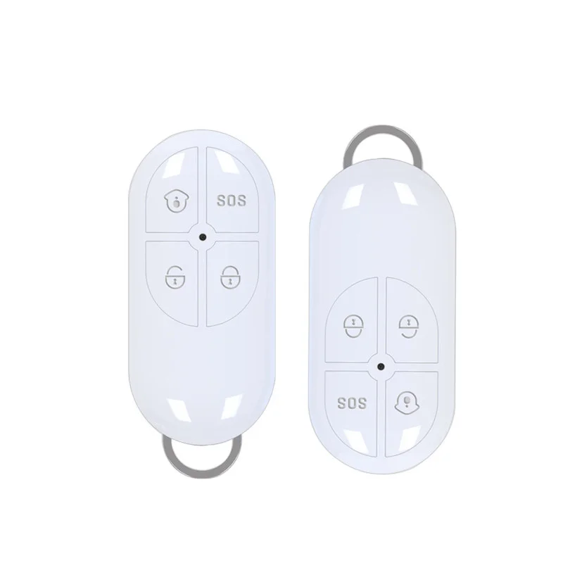 1/2/8pcs Portable Wireless Alarm Remote Controller 4 Buttons Key Fobs for Focus ST-IIIB ST-IIIGW ST-V ST-VGT GSM Intruder Alarm