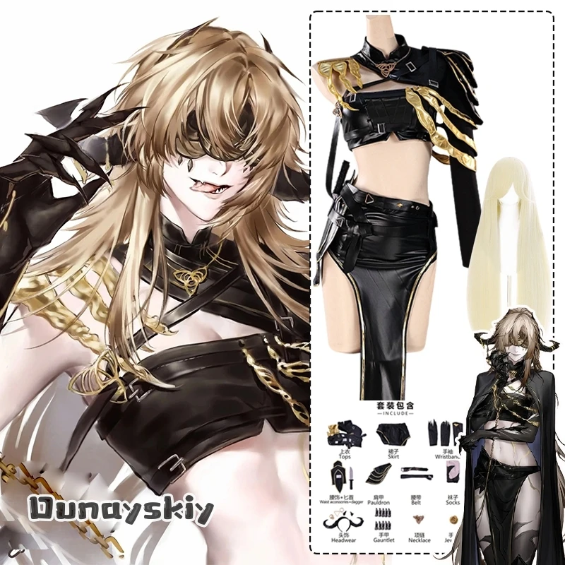 Synex Cosplay Juego Path to Nowhere Disfraz Synex Lencería sexy Conjunto de cuero Disfraz de Navidad de Halloween Mujeres adultas {BankaiMode}