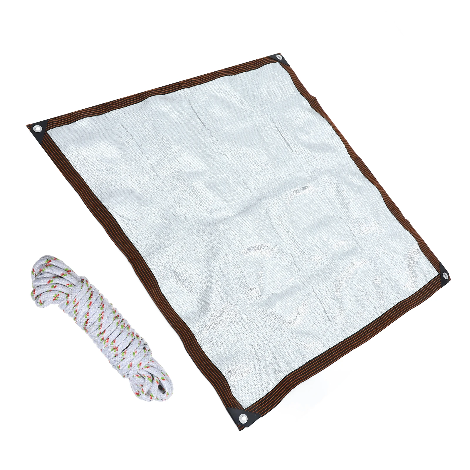 

1pc Sun Shade Net Thickened Uv Protection Heat Insulation Mesh For Garden Balcony Tree Cover Lightweight Breathable