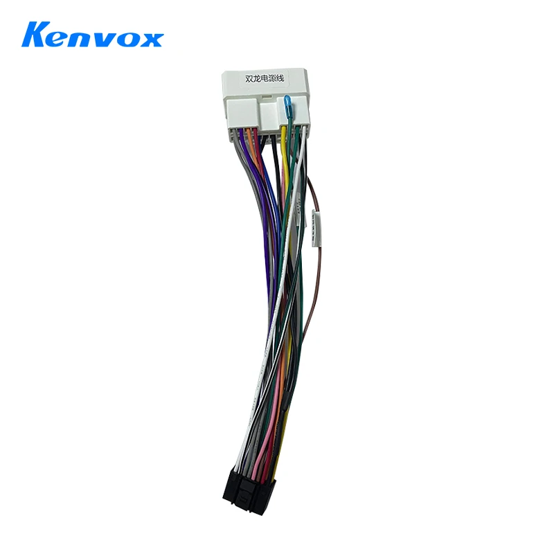 

android Car radio Canbus Box Decoder For Ssangyong Chevrolet Spark Power 16 pin Wiring Harness Plug Power Cable