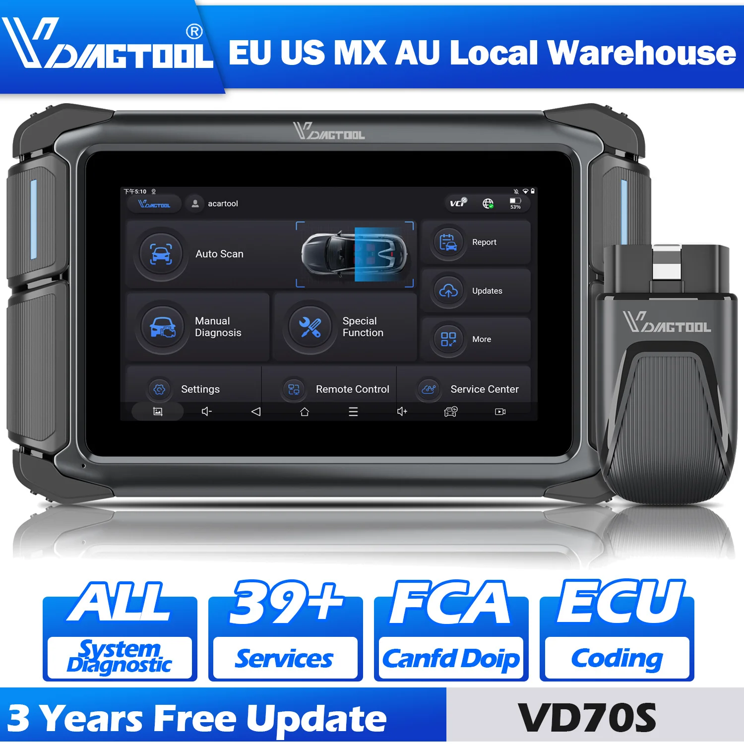 Vdiagtool VD70S Aut… - image