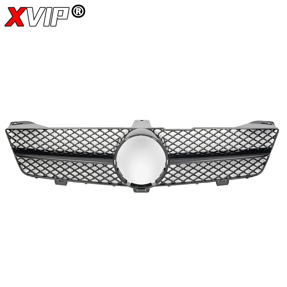 XVIP Glossy Black AMG Style Racing Grille Grill For Mercedes Benz CLS-Class W219 2009-2011 CLS350 CLS500 CLS550 CLS55 CLS63 AMG