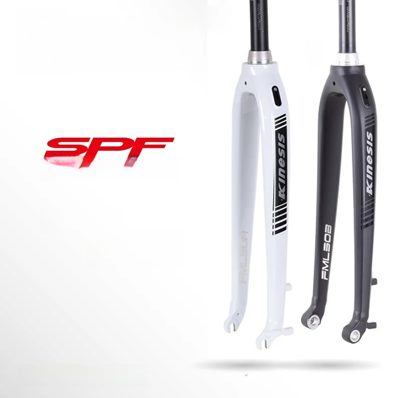 

KINESIS Mountain Road Bike Internal Cabling Front Fork Tube Axle Hard Fork 2627529 Aluminum Alloy Bicycle Riding Equipment
