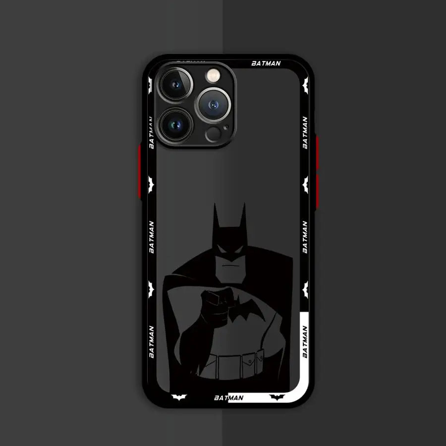 حافظة لهاتف آيفون 11 برو XR 7 8 Plus 14 Pro 15ProMax 16 12 13 Mini SE XS Max غطاء مقاوم للصدمات غير لامع