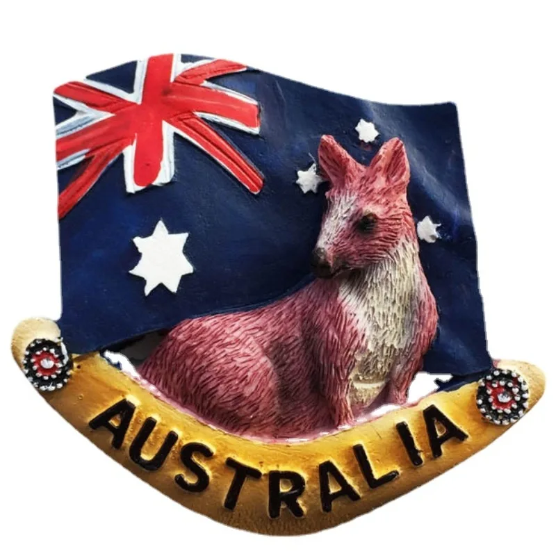 Australia Travelling Souvenirs Fridge Magnets Melbourne Sydney Canberra Fridge Stickers Christmas Gifts Message Board Stickers