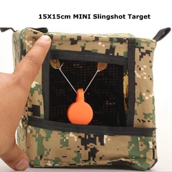 Mini Slingshot Target Box, Redefinição Automática, Tent Hunting, Prática de Paintball, BB Ball Recovery Stand, 44,5000 x 15cm