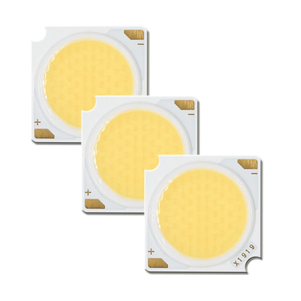 1pcs bridgelux COB Chip 50W 40W 30W 20W 10W  led matrix Lamp 1919 DC30-33V Led ForTrack lightting Floodlight spotlight colorful