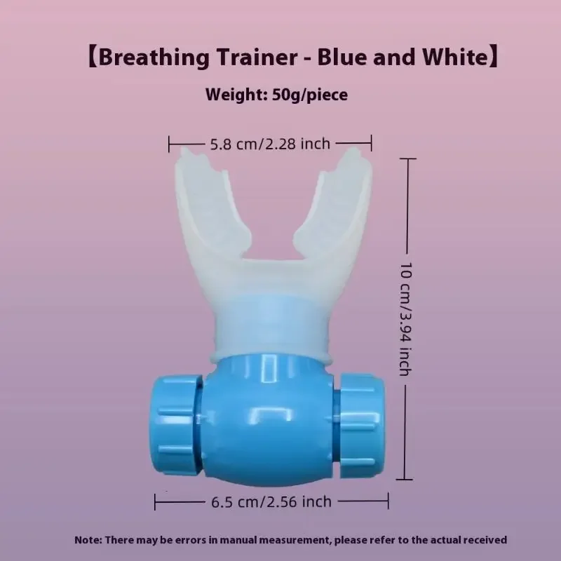 Treinador de respiração, respirador pulmonar, equipamento fitness, silicone respiratório, treinamento de alta altitude, ferramenta de exercício espiratório ao ar livre