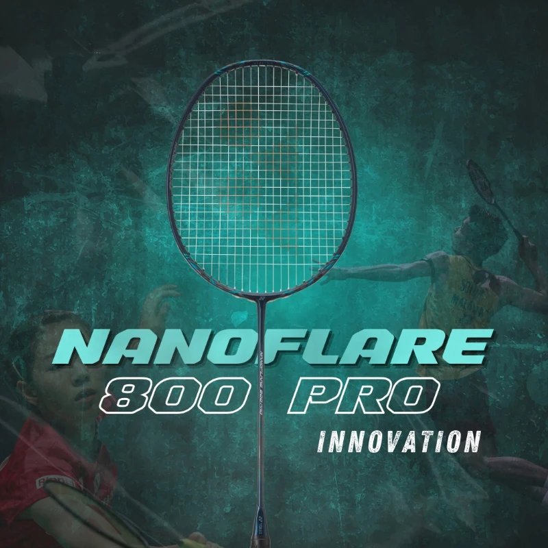 Raqueta de bádminton YONEX NANOFLARE 800 PRO Verde intenso