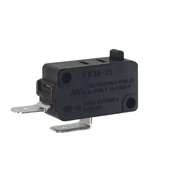 2-pack KW3A-25 125V/250V NO Normally Open 2 Pin Microswitch Micro Switches 25A Large Current