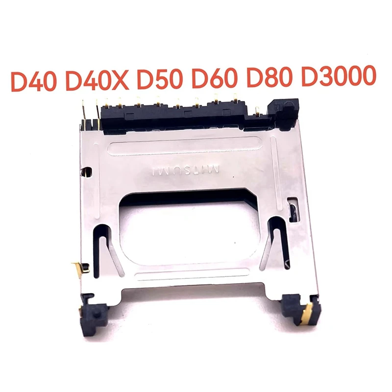 Sd Geheugenkaart Slot Houder Voor Nikon D40 D40x D50 D60 D80 D3000 Slr Digitale Camera Reparatie Accessoires