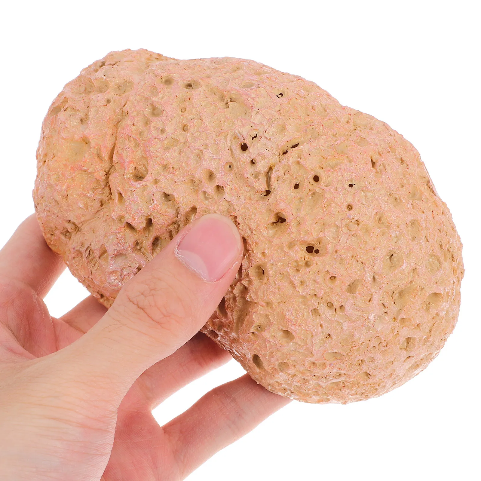 وهمية روك مفتاح المخفي في الهواء الطلق المخفية حجر مفتاح حامل الراتنج مقاوم للماء حديقة ديكور سر آمن تخزين المخففات في الخارج #4