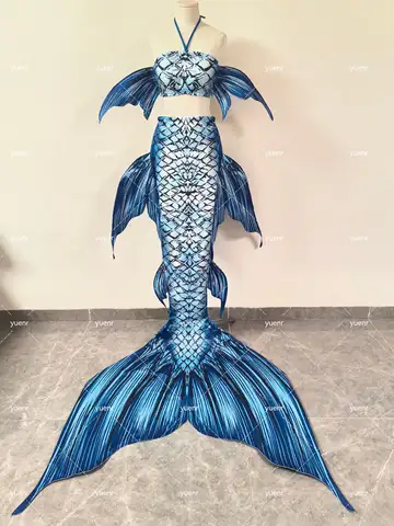 RM Simülasyon Tasarım Denizkızı Kuyruğu Mayo Erkek Ve Kadın Yetişkin Büyük Kuyruk Dalış Dalış Çekim Özelleştirilebilir