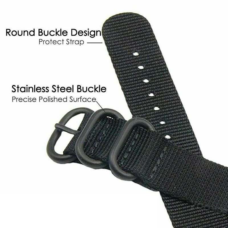 26mm Sports Nylon Strap For Garmin Fenix 8 51mm 7X 6X Pro 5X Plus Watch Bracelet Band Loop For Fenix 3 HR Wrist Correa Clasp