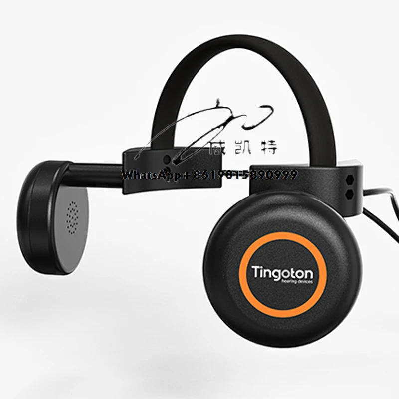 Tingoton Design Hörgerät-Zubehör, bewegliches, am Kopf montiertes Klangfeld