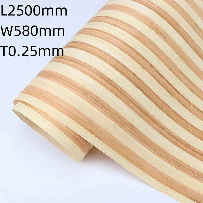 Natural bamboo skin Handmade bamboo veneer DIY Wood veneer Furniture veneer