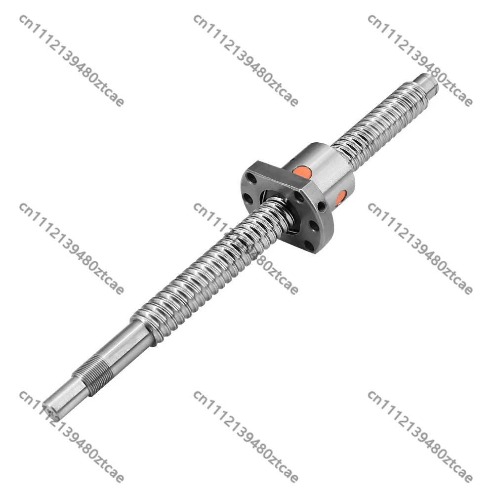 250-1450mm 16mm Rolled Ball Screw with Motor Mount Bracket for Nema23 Nema24 CNC Router