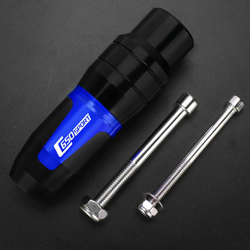 

Motorcycle Accessoires CNC Falling Protection FOR BMW C650 Sport 2015 2016 2017 2018 2019 2020 Exhaust Slider Crash Pads Slider
