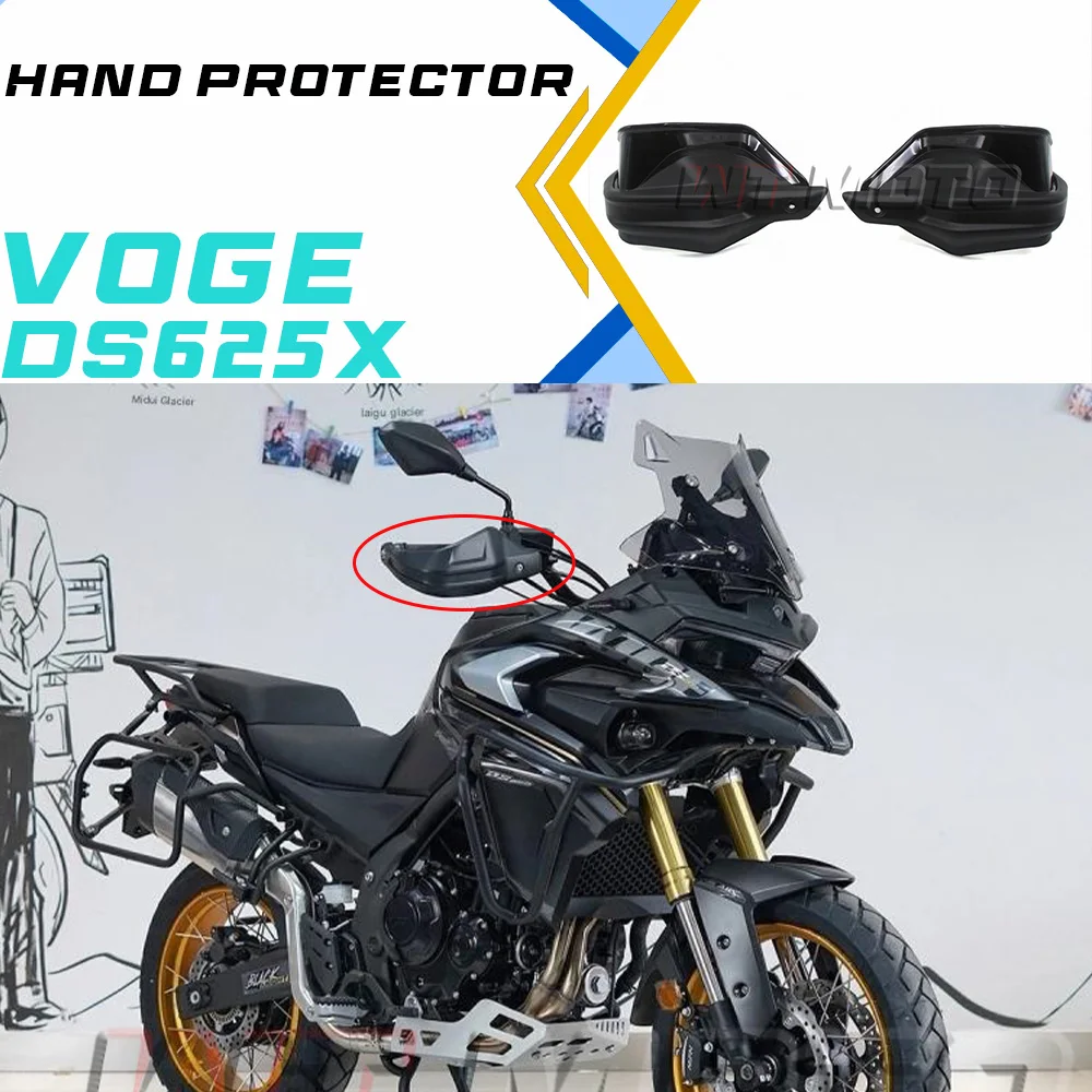 

Защита рук VOGE DS625X, ветрозащита для руля, ветровое стекло, защита для рук для 625DSX, D625SX, DSX625, DS525X, DSX525, D525SX