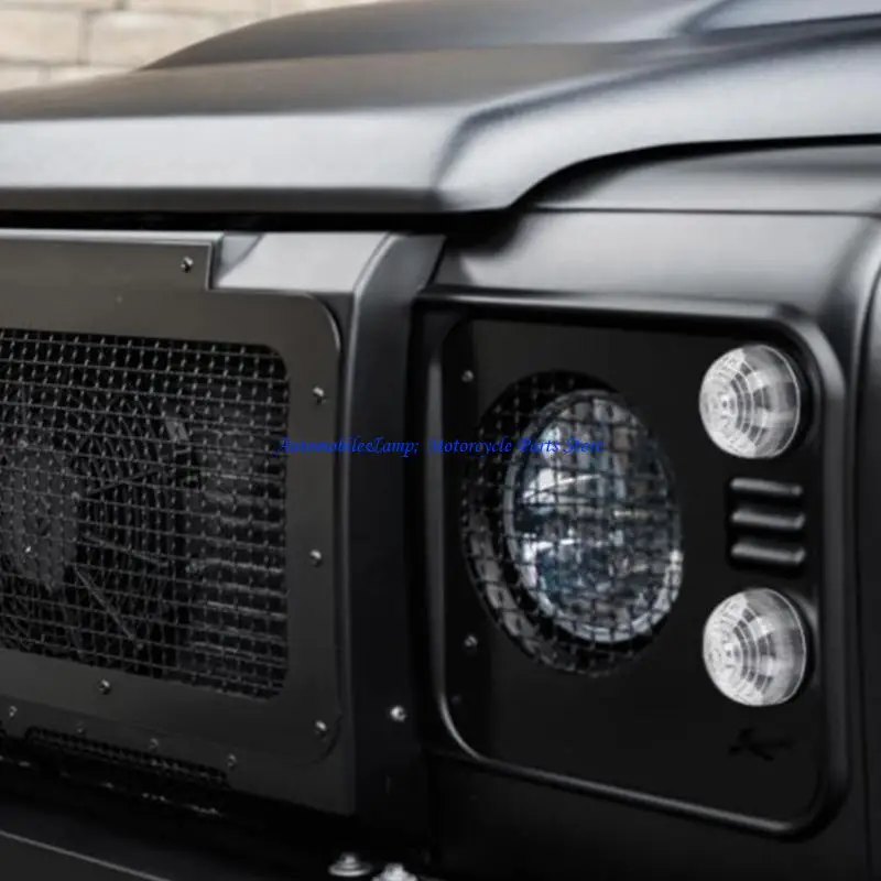 H7BD ABS Car Rear Lamp Tail Light Cover Compatible for Defender 90 110 589284 Shade Brake Light Reversing Lamp 2x