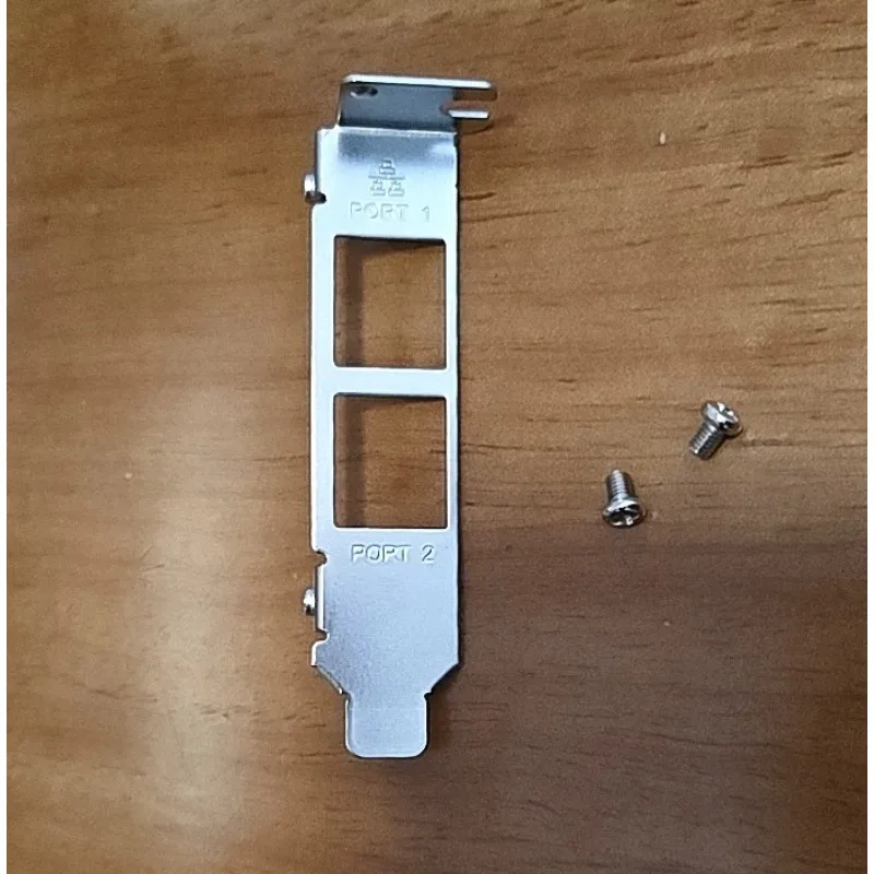 For Supermicro AOC-SGP-i2 PCI-E Dual Port Gigabit Ethernet Card I/O IO Shield Back Plate Bezel Baffle Bracket