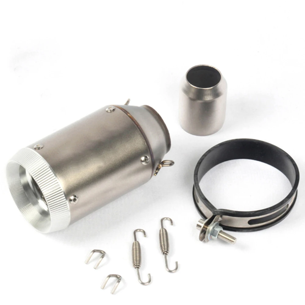 Universal Motorrad Auspuff CNC Carbon Faser Escape Schalldämpfer Für Kawasaki Z900 FZ6 RC390 S1000XR – Detail 8