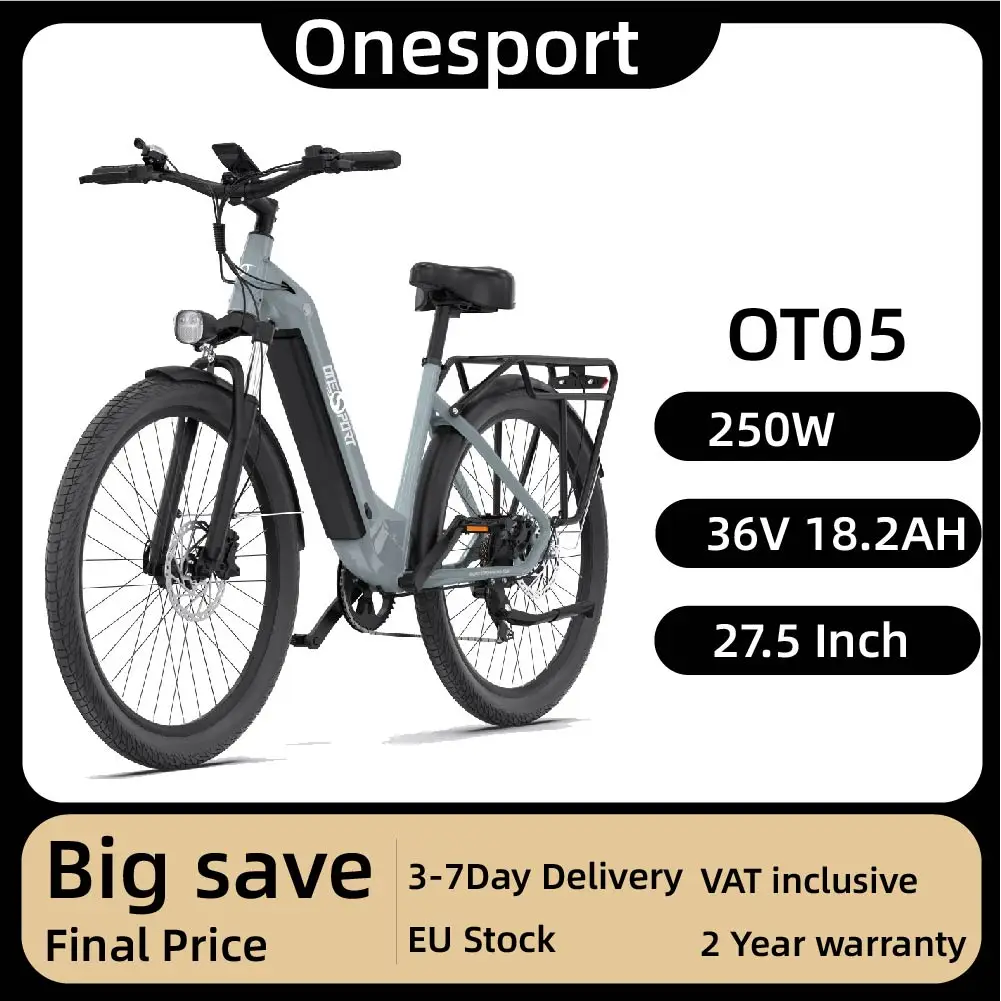 ONESPORT OT05 – Przegląd i ocena roweru elektrycznego dla miasta i terenu wiejskiego