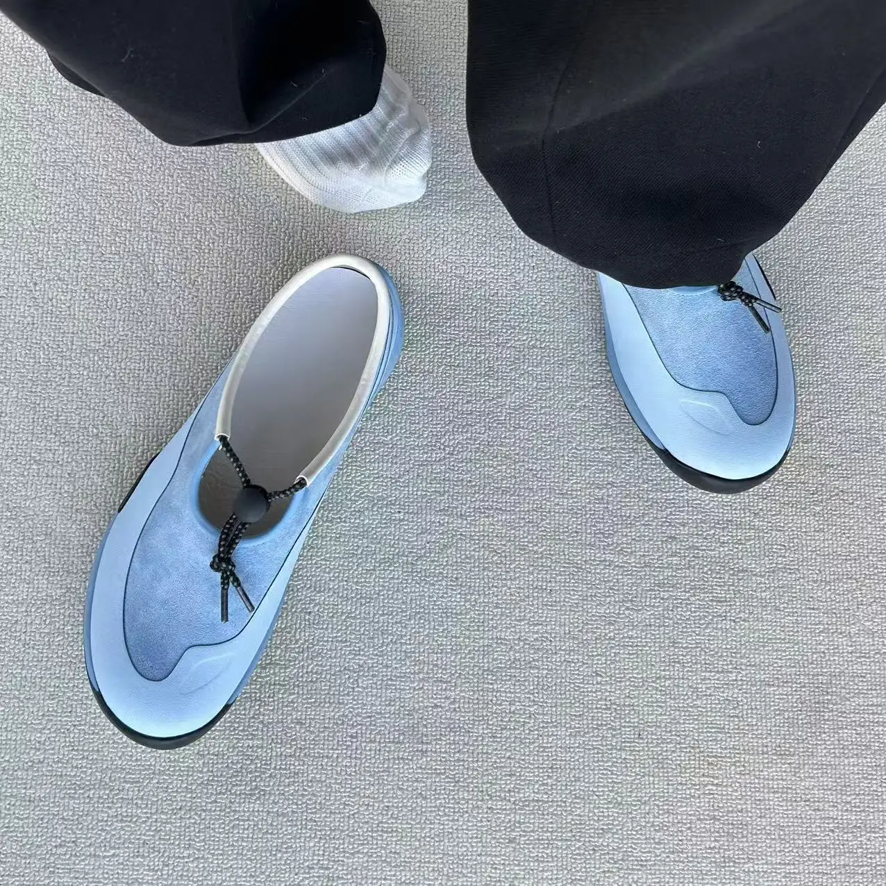 

Barefoot-Style Comfortable Commuter Shoes - Unisex Slip-On Lazy Flats Outdoor Sneakers for Walking Jogging