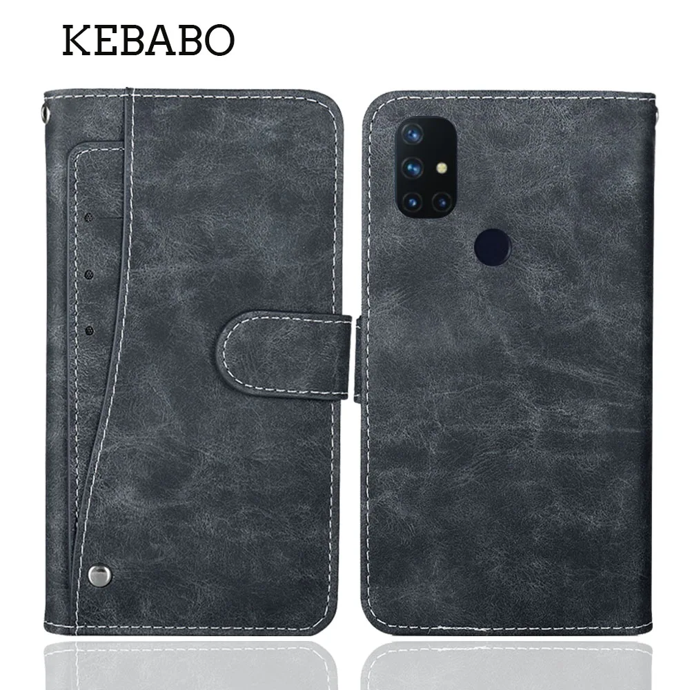 Leather Wallet OnePlus Nord N10 Case 6.49\
