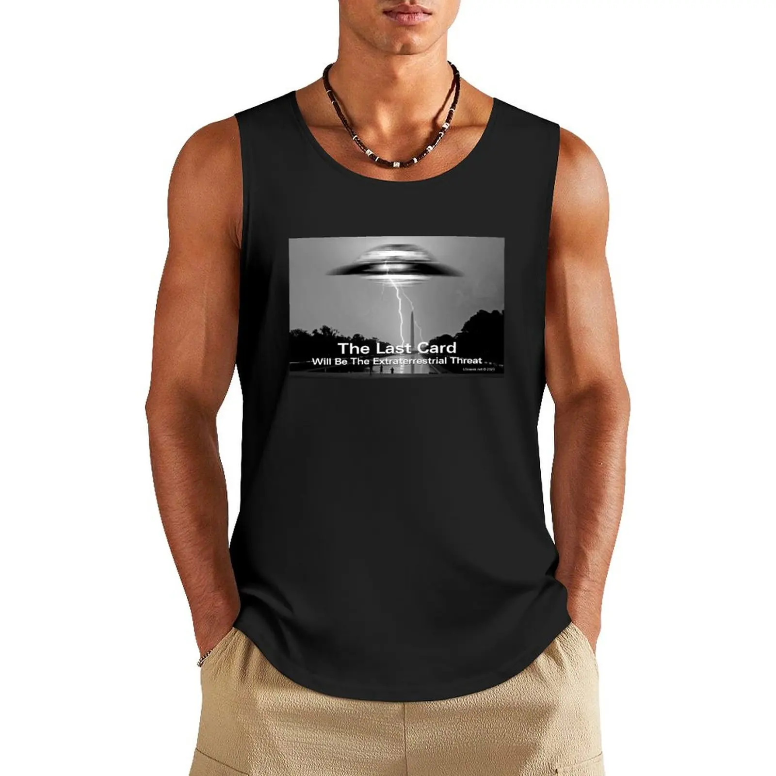 The Last Card Tank Top gym shirt man t-shirt gym man