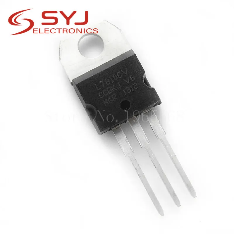 10pcs/lot L7810CV L7810 KA7810 MC7810 Voltage Regulators POSIVE VOLTAGE REGULATORS TO-220 new original In Stock