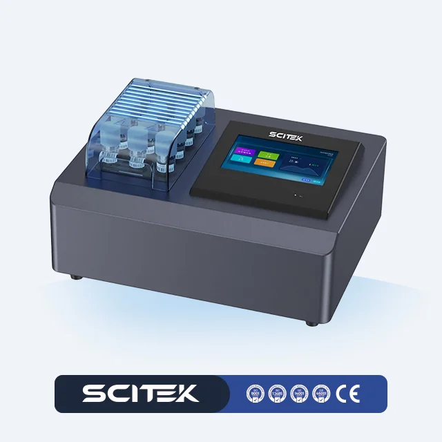 COOFULL Benchtop Dual-temperature Zone Digestion Instrument  Full-color Capacitive Touch Screen Pre-set 6 Digestion Program