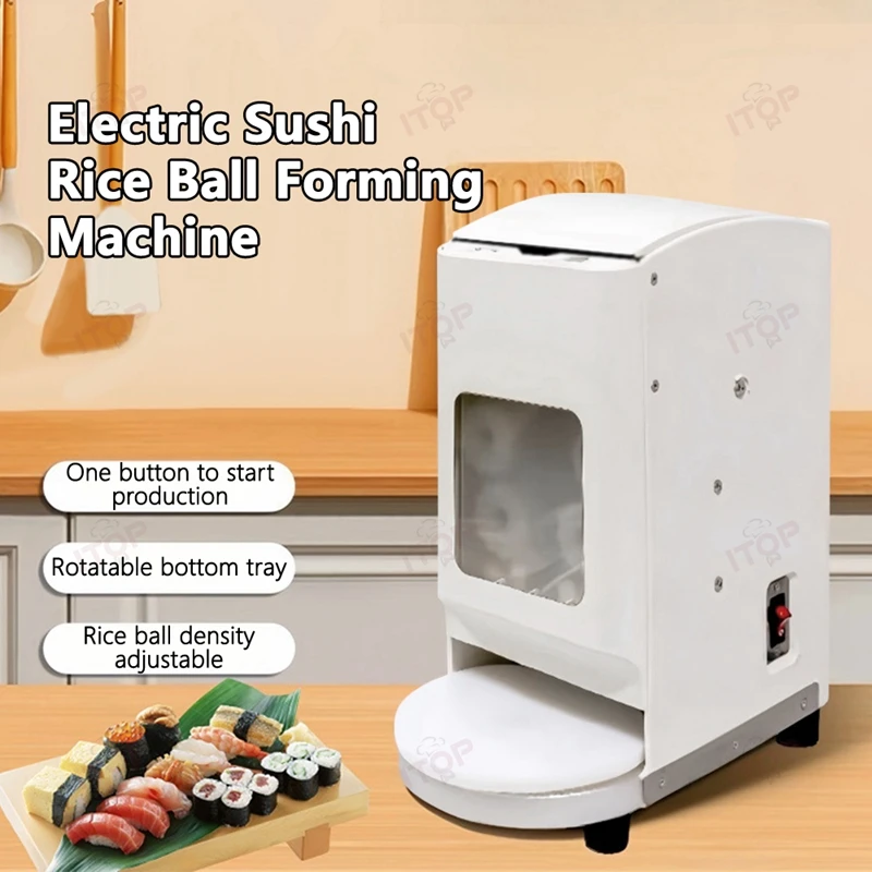 

ITOP SRBFM Electric Sushi Rice Ball Forming Machine 1200 Pieces/Hour Sushi Rice Ball Making Maker Rice Ball Processing Machine