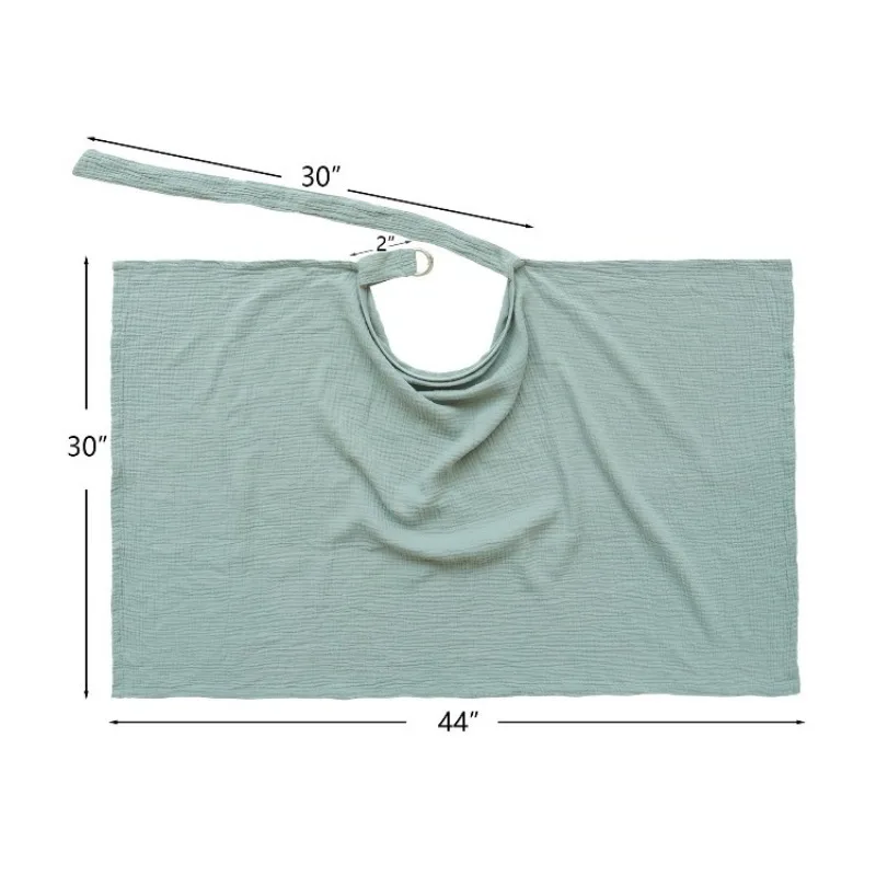 Baby Nursing Cover Cloth Outdoor Breastfeeding Towel, Anti-Exposure Gauze Feeding Cover-up, Breathable Nursing Scarf for Mater