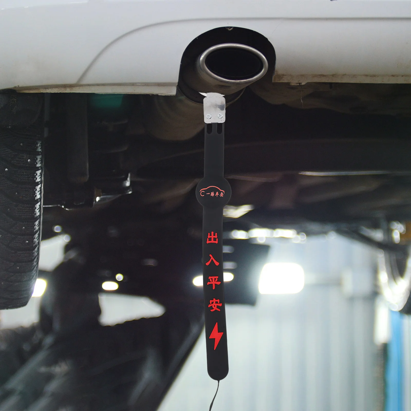 

2Pcs Car Anti Static Strap Silicone Adjustable Grounding Cable Automotive Ground Wire Strap Static Car Safety