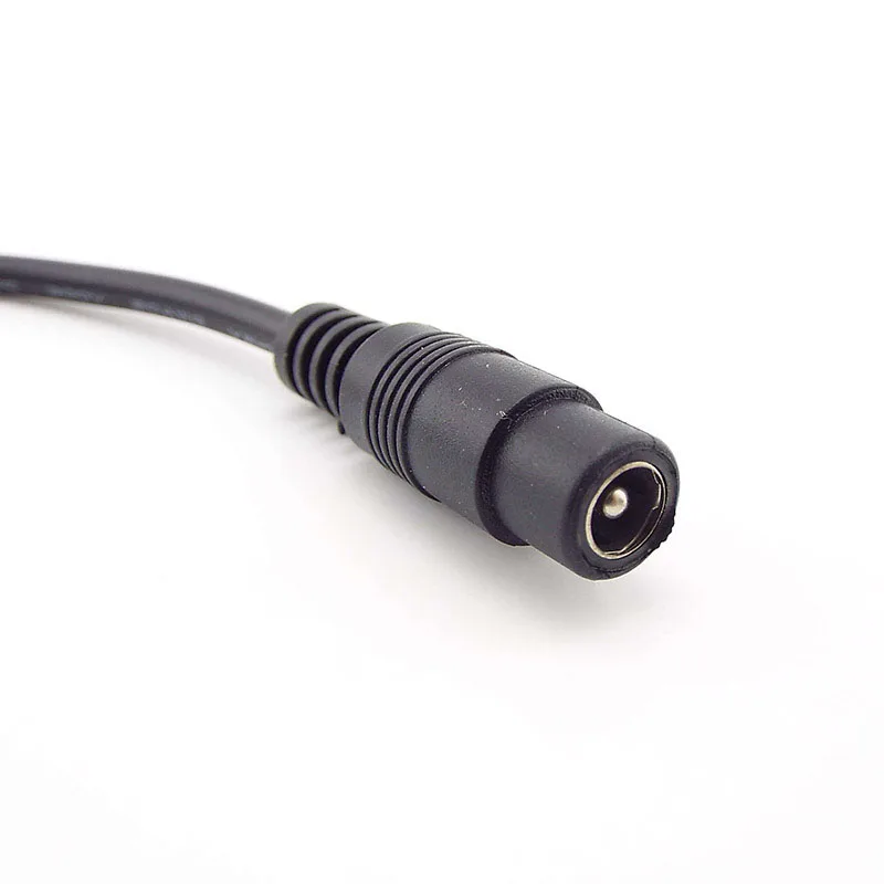 تيار مستمر 5.5*2.1 مللي متر أنثى كابل ذكر إلى 5.5x2.5 مللي متر ذكر الملاك محول محول 5.5*2.5 مللي متر الزاوية اليمنى 90 درجة شحن كابل توصيل h #3