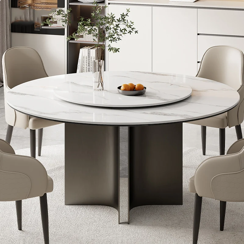 

Design Round Dining Tables White Nordic Italian Salon Restaurant Dining Tables Kitchen Modern Mesa De Jantar Home Furniture