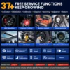 Launch X431 PRO V5.0 자동차 진단 도구 전체 시스템 ECU 코딩 활성 테스트 37+ 서비스 FCA CANFD DOIP Obd2 스캐너 테스터기 공구 tpms 자동차공구 자동차 공구 4
