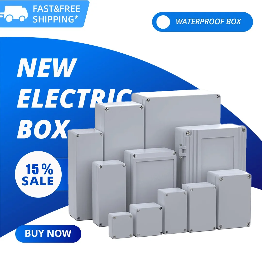 IP67 Waterproof Cast Aluminum Enclosure Box Outdoor Explosion-Proof Sealed Case for Engineering Projects Customizable