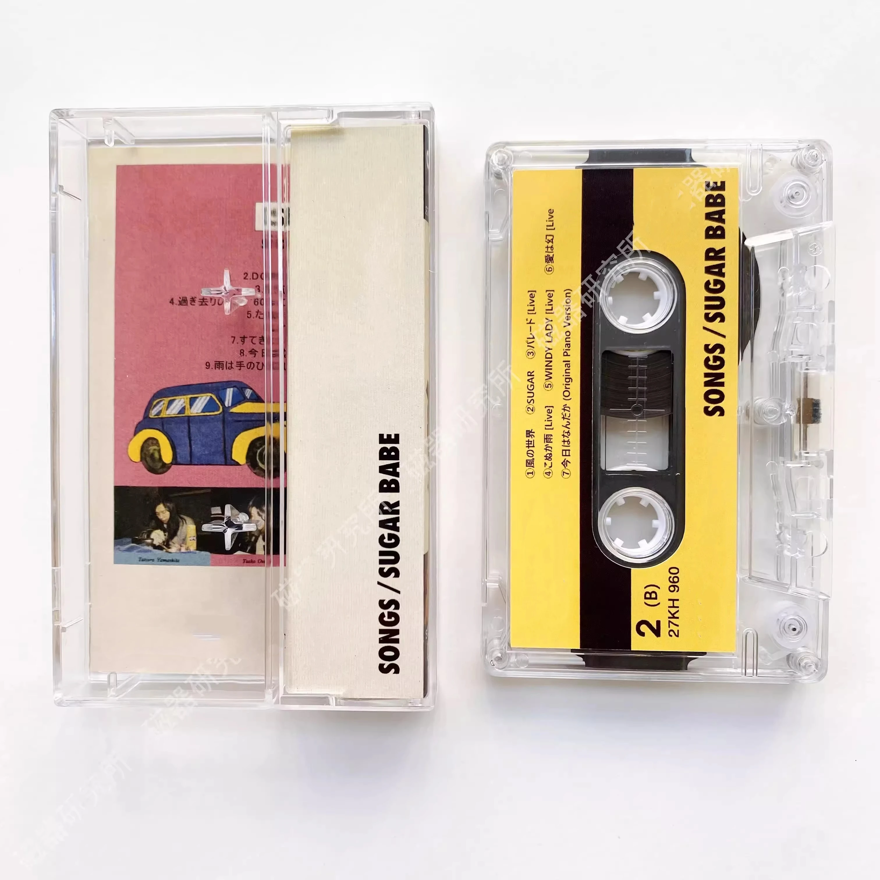 City pop SUGAR BABE Music Tape Tatsuro Yamashita Songs Album Cassettes Cosplay Recorder Walkman Car Soundtracks Box Collection