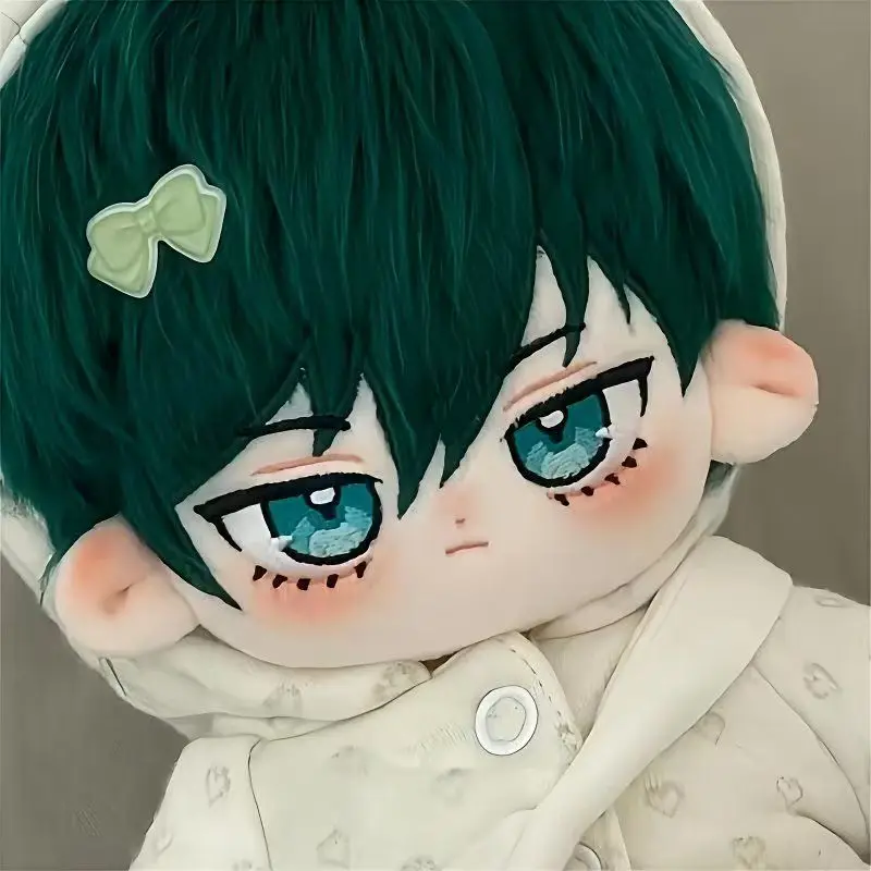 Rin Itoshi 20cm Stuffed Cotton Doll Animation Peripheral COS Blue Lock Cartoon Dressing-up Plush Puppet Kids Adults Gift Toys