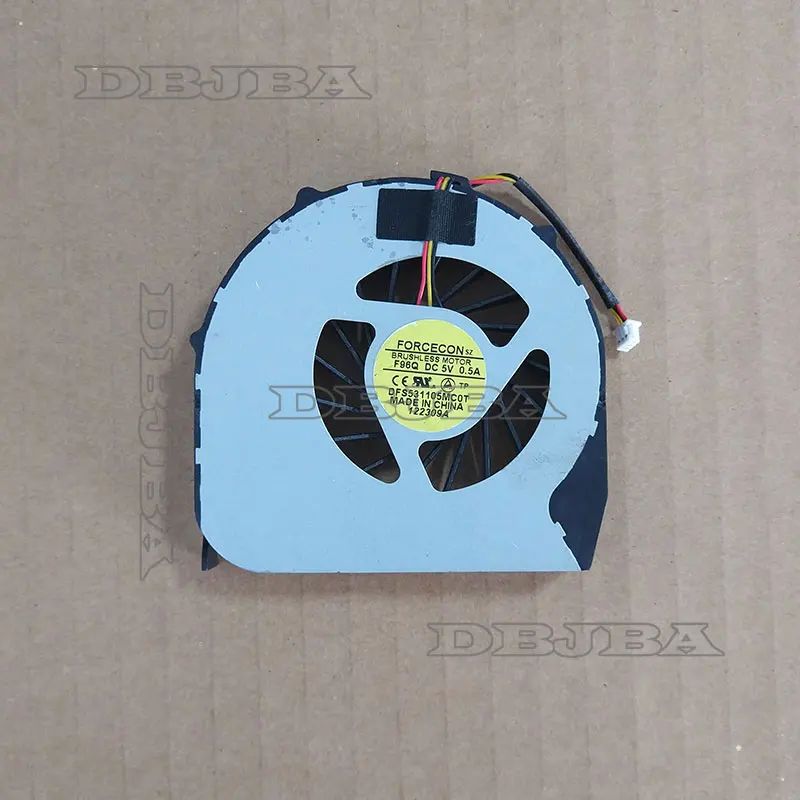 For Acer Aspire 5536 5536G 5738 5338 DC5V 0.50A 3Pin 3Wire Cooling Fan DFS531105MC0T F96Q