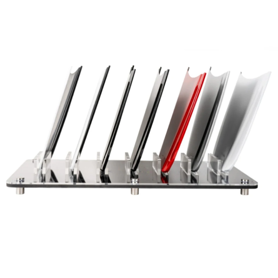 Metal Car Bonnet Display Model Vehicle Paint Automotive Glass Coating Coating Showing Holder Set JGZB