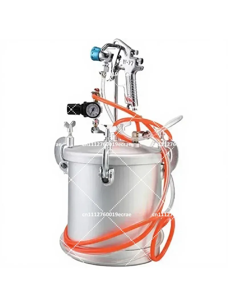 

Paint Sandblasting Machine Pressure Tank Roller Spray Gun for Latex Paint Spraying