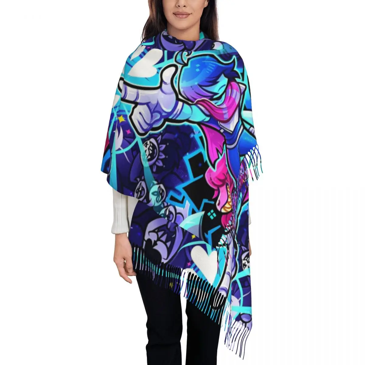 Deltarunes Shawl Wraps Womens - Pashmina Wrap Large avis et prix
